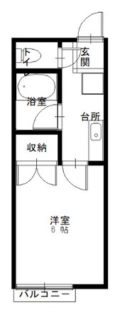 シャーレン長崎の物件間取画像